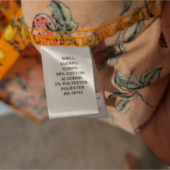 Donna Morgan Collared High Neck Button Down Folded Short Sleeve Plus Size 18 - Picture 4 of 7